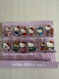 Image 2 of Hello Kitty Acrylic Food Picks 