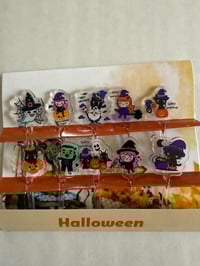 Image 1 of Halloween Acrylic Food Picks 