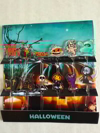 Image 2 of Halloween Acrylic Food Picks 