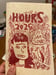 Image of "Hours" 2025