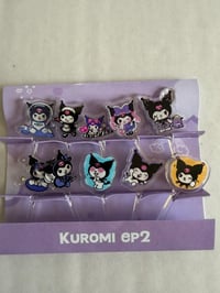 Image 1 of Kuromi Acrylic Food Picks 