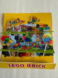 Image 1 of Lego Acrylic Food Picks 