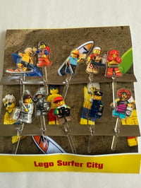 Image 2 of Lego Acrylic Food Picks 