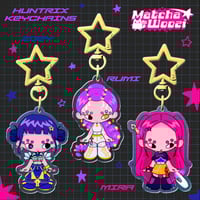 HUNTR/X Rainbow Acrylic Keychain 