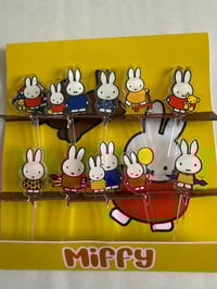 Miffy Acrylic Food Picks 