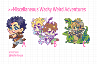 Image 3 of JJBA Key Rings
