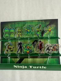 Ninja Turtles Acrylic Food Picks 