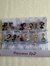 Image 1 of Princess Acrylic Food Picks 