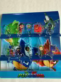 Pj Masks Acrylic Food  Picks 