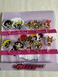 Powerpuff Girls Acrylic Food Picks 