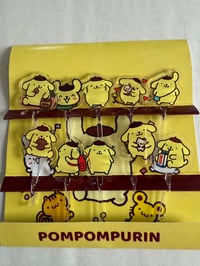 Pompompurin Acrylic Food Picks 