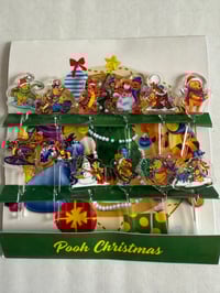 Image 1 of Pooh Acrylic Food Picks 