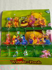Image 2 of Pooh Acrylic Food Picks 