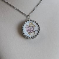 Image 1 of Mouse Circle Necklace