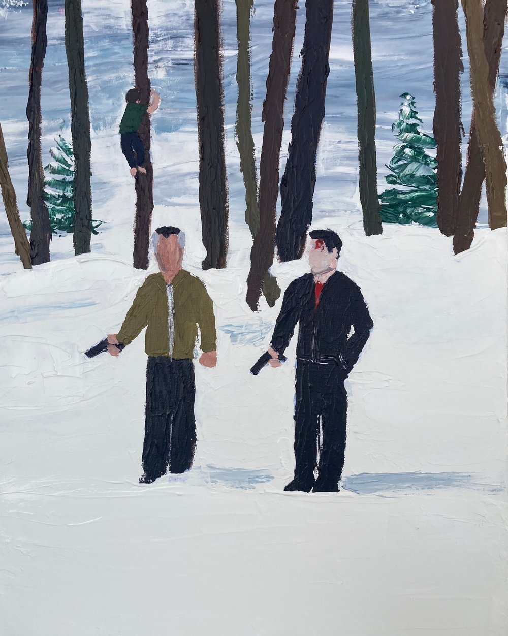 Image of Valery’s escape (original painting)