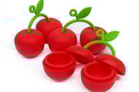 Image 1 of Cherry Silicon Container 
