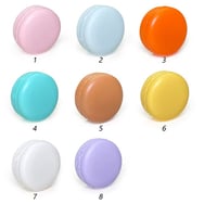 Image 8 of Macaroon plastic and silicone containers
