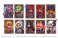 Image 1 of FGO Key Rings Vol 3 (Riders & Casters)