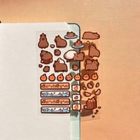 Image 3 of Citrusbara - A6 Vinyl Sticker Sheet