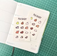 Image 1 of I'm baby- A7 Mini Vinyl Sticker Sheet