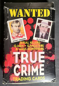Image 14 of Homemade Serial Killer Poster Board  24" x 18" Birchwood Art Board & Serial Killer Trading Cards