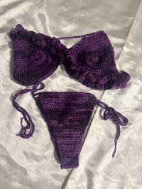 Ruffle Crochet Bikini