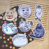 Image 1 of Phat Phoques | Silly Seal Stickers