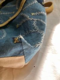 Image 4 of Project bag - blue shopping bag