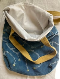 Image 3 of Project bag - blue shopping bag