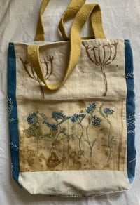 Image 1 of Project bag - blue shopping bag