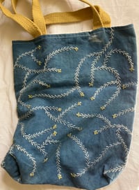 Image 2 of Project bag - blue shopping bag