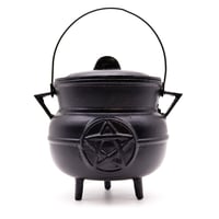 Image 3 of large Iron Cauldron 