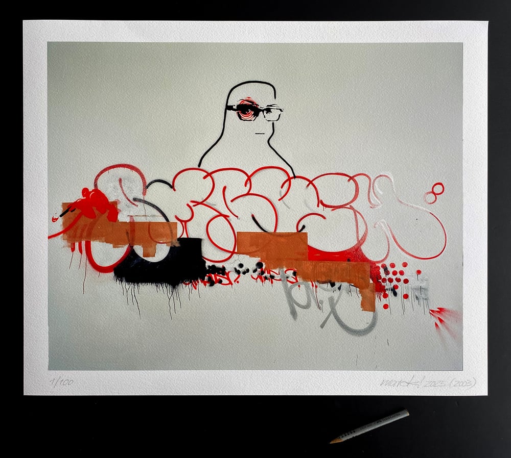 AMBUSH95 print, BANKSY, MAROK, PLAETZ, edition of 100