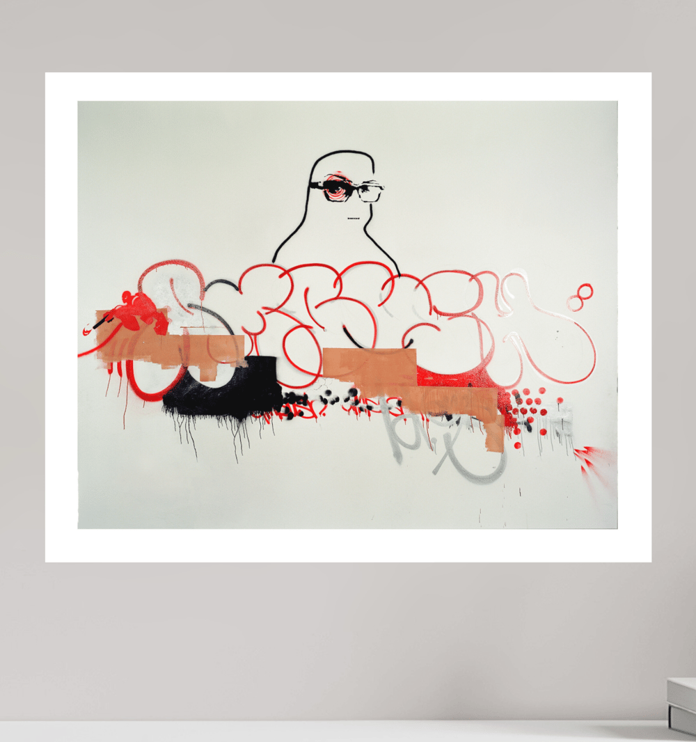 AMBUSH95 print, BANKSY, MAROK, PLAETZ, edition of 100