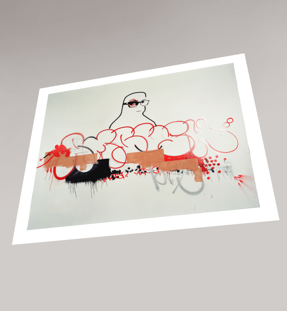 AMBUSH95 print, BANKSY, MAROK, PLAETZ, edition of 100