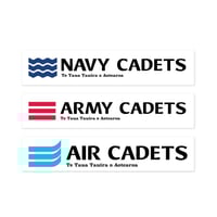 Image 1 of Navy/ Army/ Air Cadet Stickers (10 pack)