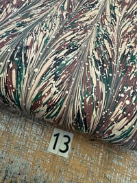 Image 2 of Marbled Paper Assorted  Listing -  Sheets 13-16 (to purchase individually) 