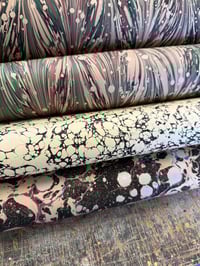 Image 1 of Marbled Paper Assorted  Listing -  Sheets 13-16 (to purchase individually) 