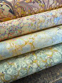 Image 1 of Marbled Paper Assorted Listing - Sheets 21-24 (to purchase individually) 