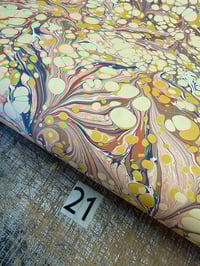 Image 2 of Marbled Paper Assorted Listing - Sheets 21-24 (to purchase individually) 
