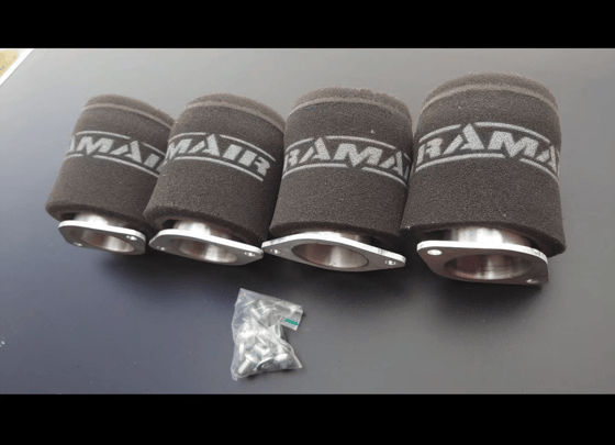Image of 4AGE 20v ITB Velocity Stacks with Filter