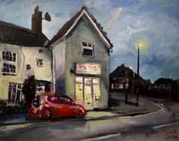 Toyota Aygo on Street Corner