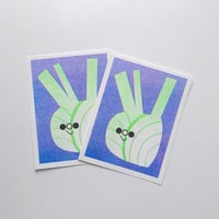 Mini carte riso : Fenouil