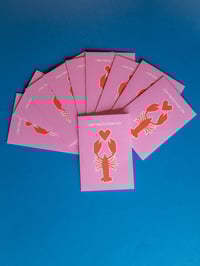 Image 4 of Carte de Voeux "J'en pince pour toi"