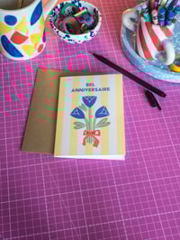 Image 2 of Carte de Voeux "Bel Anniversaire"