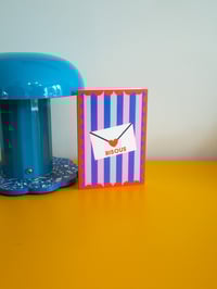 Image 2 of Carte de Voeux "Bisous" - Lettre