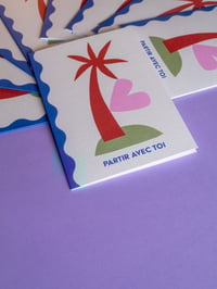 Image 2 of Carte de Voeux "Partir avec toi"