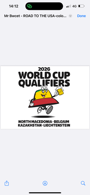 Image of Cymru World Cup Qualifiers 2026 T Shirt 