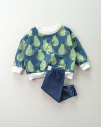 Image 8 of SWEAT CAMILLE poires | Coton biologique