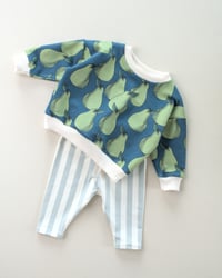 Image 9 of SWEAT CAMILLE poires | Coton biologique